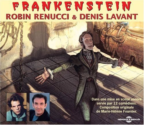 the album cover for Robin Renucci - Frankenstein: By Mary Shelley