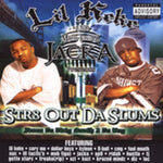 the album cover for Lil Keke & Mob Figaz Jacka - STR8 Out Da Slums