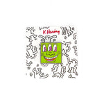 Keith Haring - Green 3 Eyed Monster Pin