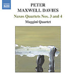 the album cover for Maggini Quartet - Naxos Quartets 3 & 4