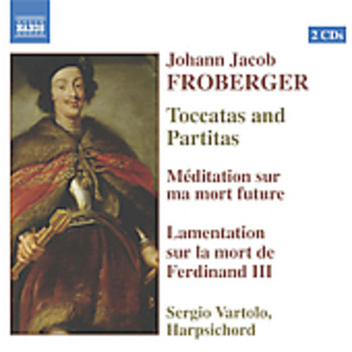the album cover for Sergio Vartolo - Toccatas & Partitas