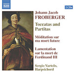 the album cover for Sergio Vartolo - Toccatas & Partitas