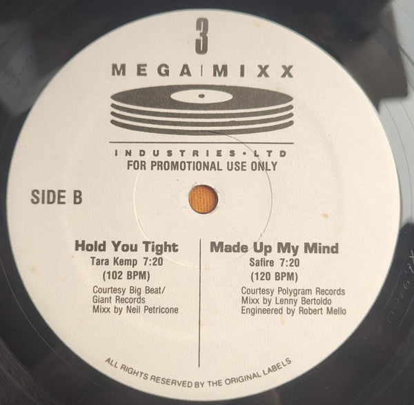 Various : Mega-Mixx Issue 3 (2x12", Promo)