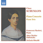 the album cover for Francesco Nicolosi - Piano Concerto