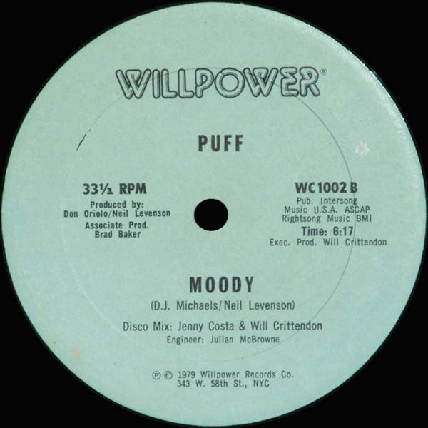 Puff (5) : (You Got Me) In The Mood (12")