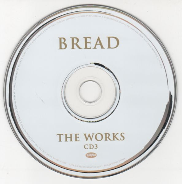 Bread : The Works - A 3 CD Retrospective (3xCD, Comp)