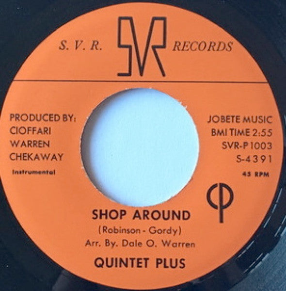 Quintet Plus* : Shop Around / Grits 'N Grease (7", Single)