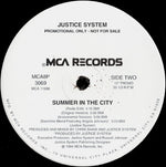 Justice System : Summer In The City (12", Promo)