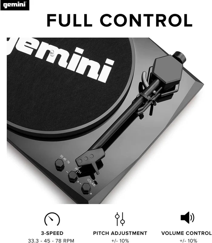 Gemini TT-900 Bluetooth Stereo Turntable System