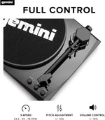 Gemini TT-900 Bluetooth Stereo Turntable System