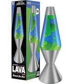 16.3" Yellow/Blue/Silver Lava Lamp