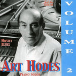 the album cover for Art Hodes - Mostly Blues: Piano Solos