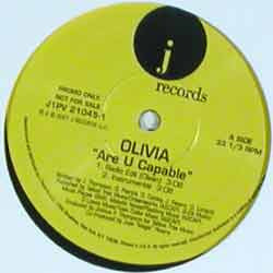 Olivia : Are U Capable (12", Promo)
