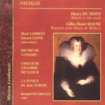 the album cover for Du Mont/Hayne - Motets / Requiem for Marie de Medici