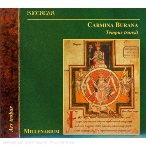 the album cover for Millenarium - Carmina Burana / Temple Transit
