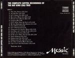 The Nat King Cole Trio : The Complete Capitol Recordings Of The Nat King Cole Trio (18xCD, Mono, RM + Box, Comp, Ltd, Num)