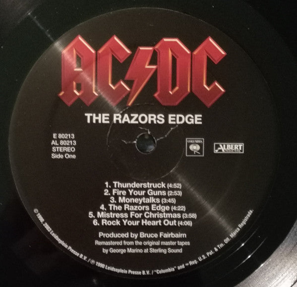 AC/DC : The Razors Edge (LP, Album, RM, 180)