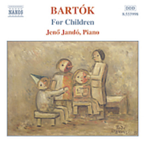the album cover for Jenő Jandó - Piano Music for Children