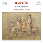 the album cover for Jenő Jandó - Piano Music for Children
