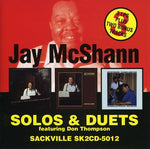 the album cover for Don Thompson - Solos and Duets