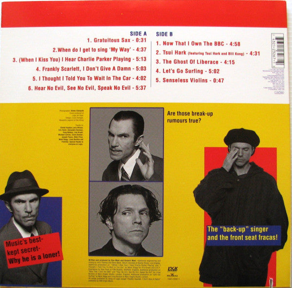 Sparks : Gratuitous Sax & Senseless Violins (LP, Album, Ltd)
