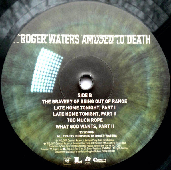 Roger Waters : Amused To Death (2xLP, Album, Ltd, RE, Rem)