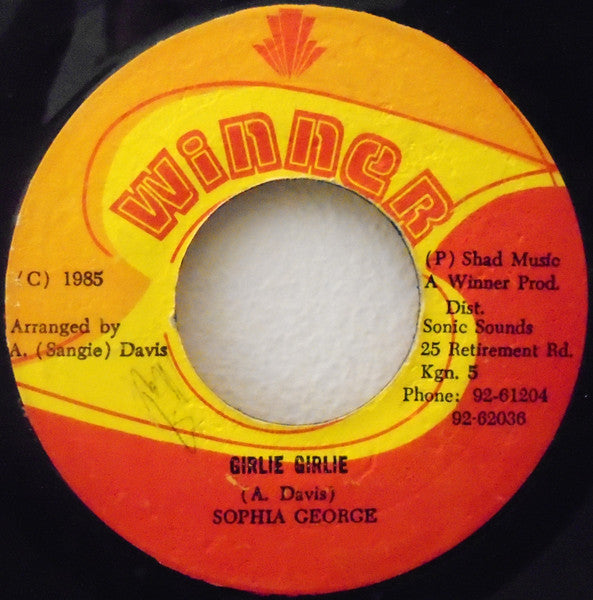 Sophia George / Winner All Stars : Girlie Girlie / Girl Rush (7")