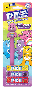 Pez Blister Card - Care Bear Candy & Dispenser