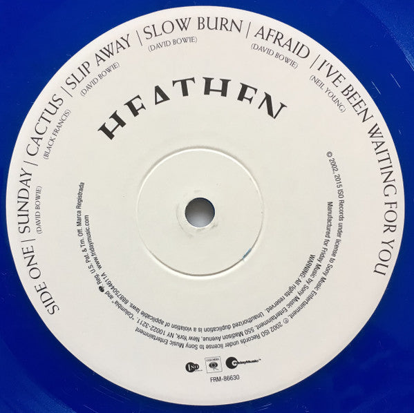 David Bowie : Heathen (LP, Album, Ltd, RE, Blu)