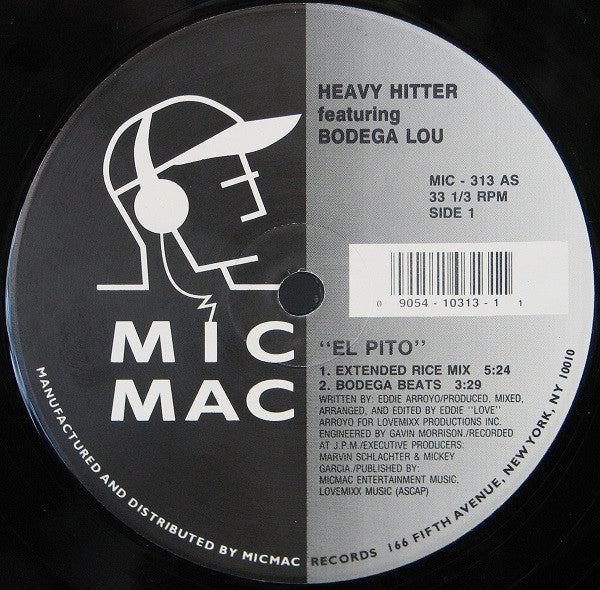 Heavy Hitter Featuring Bodega Lou : El Pito (12")