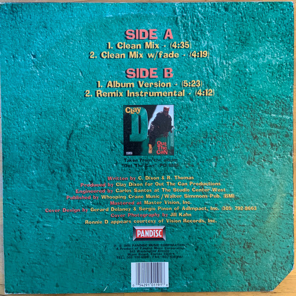 Clay D* : Forget Your Man, Forget Your Girl (12")