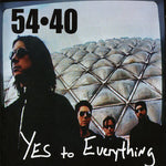 the album cover for 54-40 - Yes to Everything