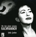the album cover for Rachmaninoff/Gershwin - Piano Sonatas