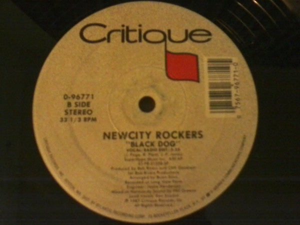 NewCity Rockers : Black Dog (12")
