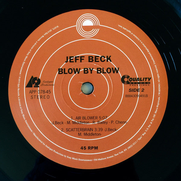 Jeff Beck : Blow By Blow (2x12", Album, Ltd, RE, RM, Gat)