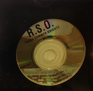 R.S.O* : Those Summer Knightz(CD, Single, Promo)
