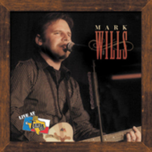 the album cover for Mark Wills - Live At Billy Bob's