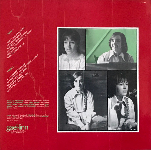Tríona Ní Dhomhnaill : Tríona (LP, Album, RE)