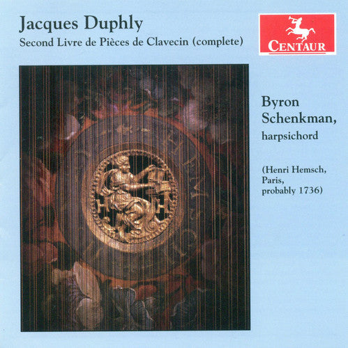 the album cover for Byron Schenkman - Second Livre de Clavecin Complete