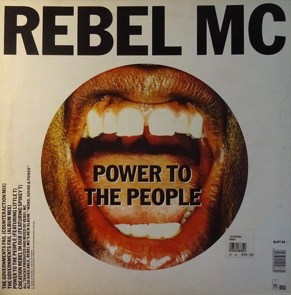 Rebel MC : The Governments Fail (12", Single)