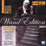 the album cover for Günter Wand - Wand-Edition: Piano Concerto