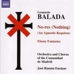 the album cover for José Ramón Encinar - No-Res / Ebony Fantasies / Cantata