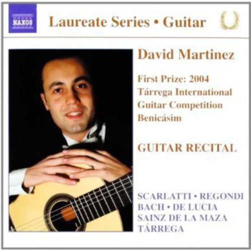 the album cover for David Martinez - Guitar Recital