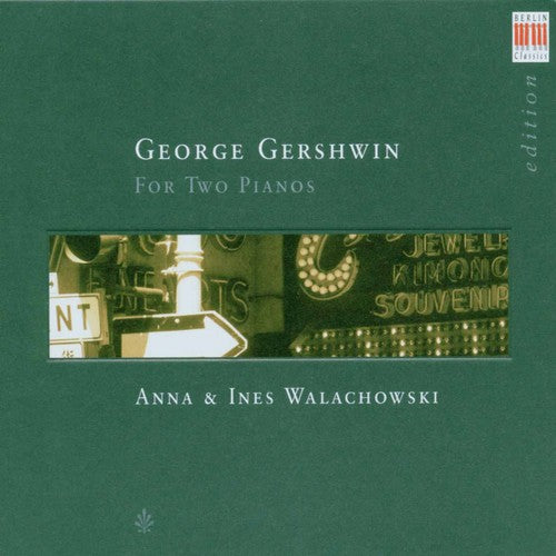 the album cover for G. Gershwin - For Two Pianos