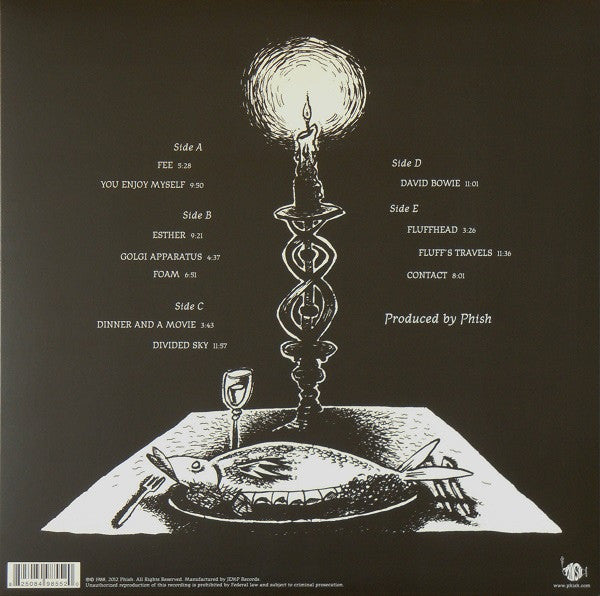 Phish : Junta (3xLP, S/Sided, Dlx, Etch, RE, RP)