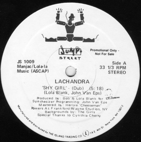 LaChandra : Shy Girl (12", Promo)