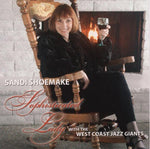 the album cover for Sandi Shoemake - Sophisticated Lady