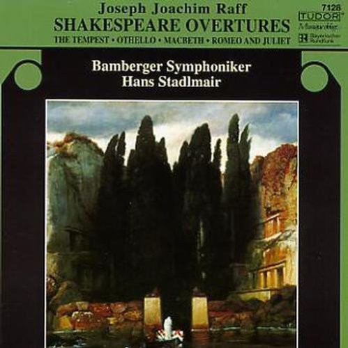 the album cover for J. RAFF - Shakespeare Overtures