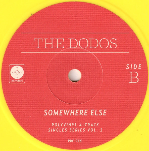 The Dodos : Two Ships b/w Somewhere Else (7", Single, Ltd, Yel)
