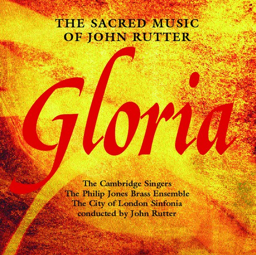 the album cover for JOHN RUTTER - Gloria